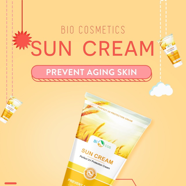 Kem Chống Nắng SUN CREAM chống Nắng , Dưỡng Ẩm Cho Da 75g