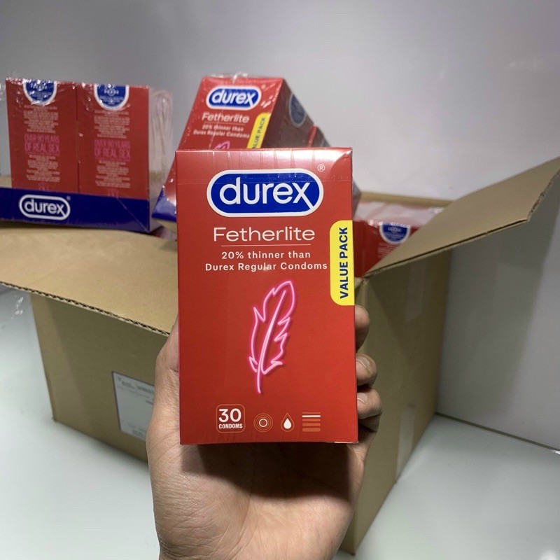 Bao Cao Su siêu mỏng Durex ÚC - 30chiếc