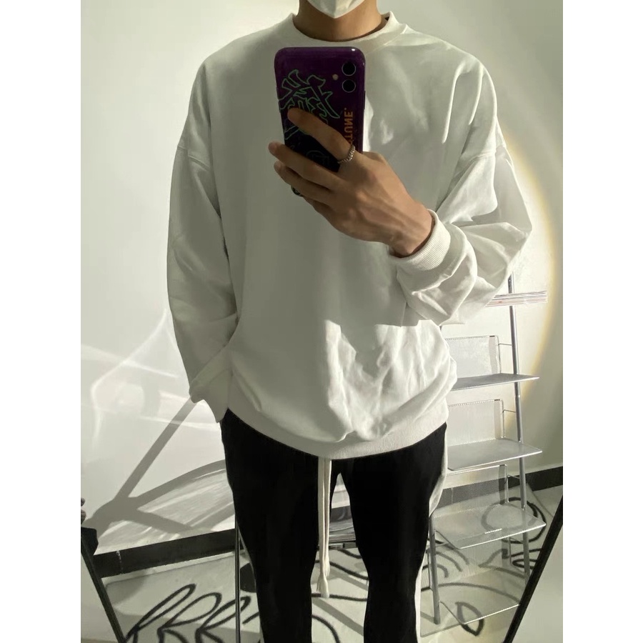 Áo sweater nỉ lót lông mịn Nelly lẻ size lẻ màu