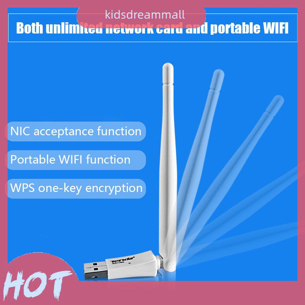 Usb Phát Wifi Tenda W311ma 2.4ghz Usb 2.0 150m Thẻ