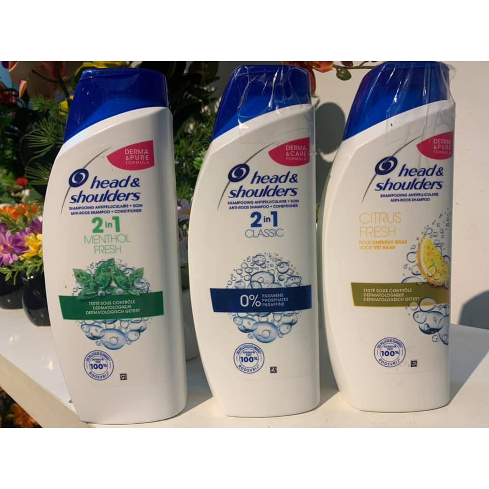 [Hàng Pháp] Dầu gội Head and Shoulder Pháp 400ml