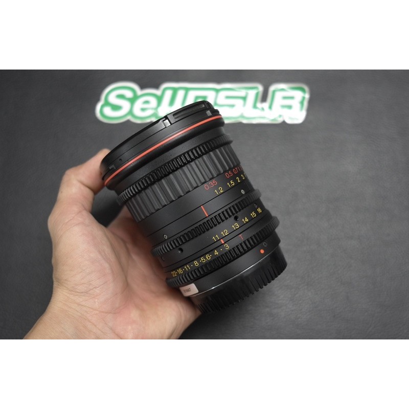 Lens Cinema Tokina 11-16 T3