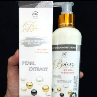 Combo 6 chai kem dưỡng trắng da toàn thân bolero body whitening bb cream 250ml