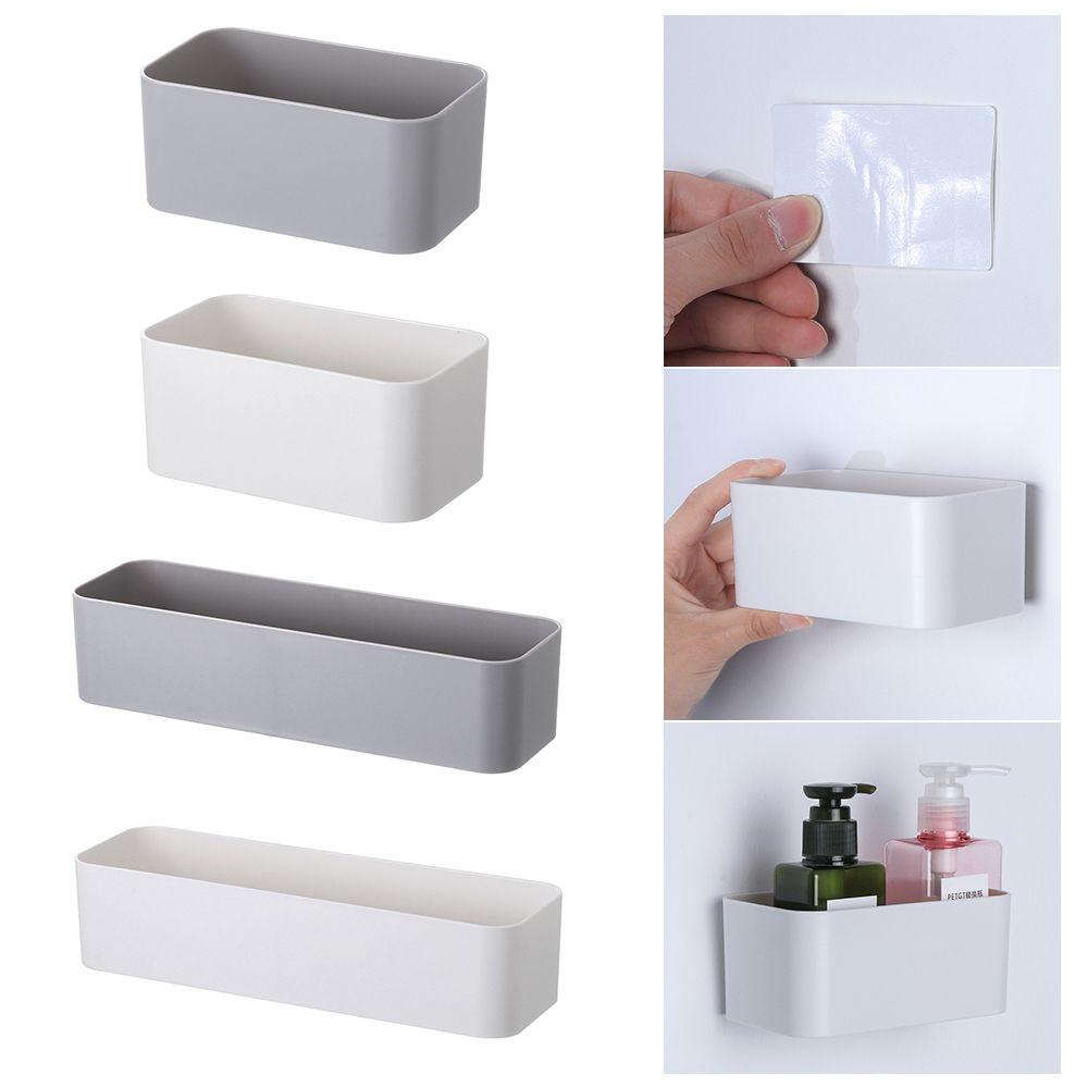 Kệ Đựng Mỹ Phẩm Dán Tường Tiện Dụng Cho Nhà Tắm