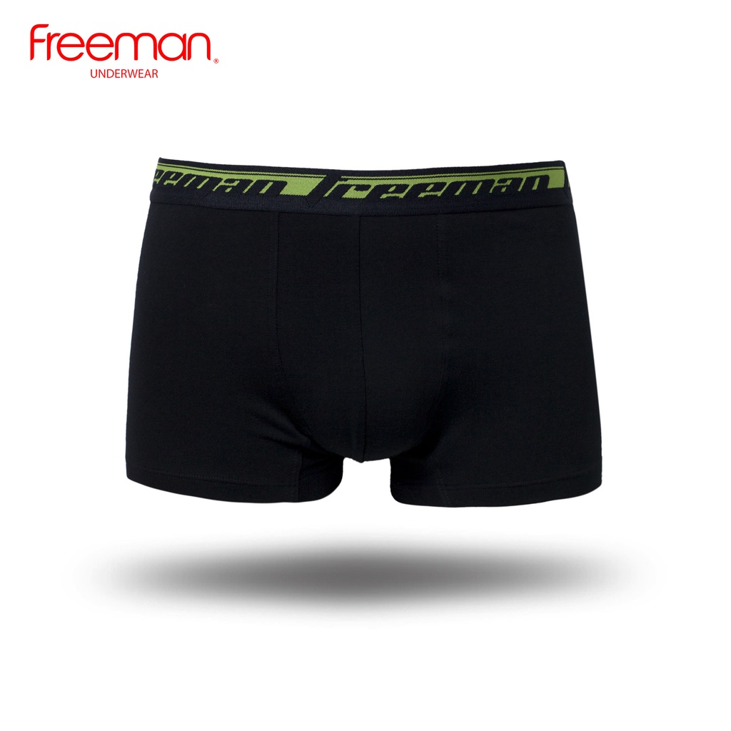 Quần boxer đùi chất liệu TC thiết kế đơn giản, thoải mái Freeman [Combo 3] 6528
