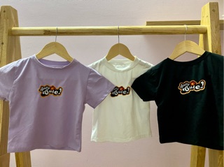 Áo cute dáng croptop sieu xinh