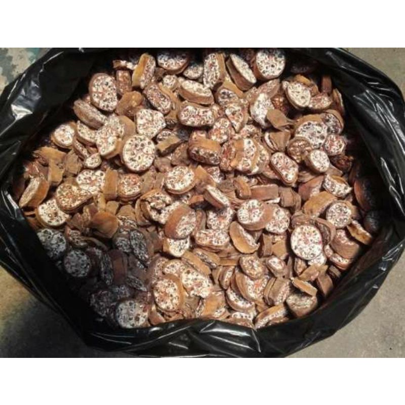 Chuối Hột Rừng tự nhiên 1kg thái lát - Hàng mới,  khô,  thơm loại 1