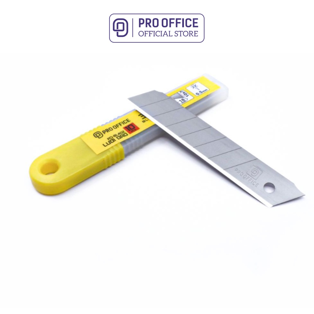 Lưỡi Dao PRO OFFICE Chất Liệu Cao Cấp, Không Gỉ, Sắc Bén, Độ Bền Cao PO-BL402