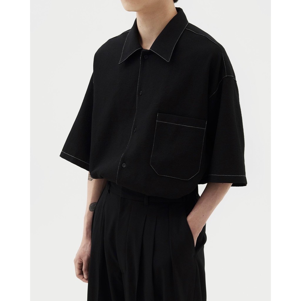 ÁO SƠ MI CHUOT TRANG Pocket Yarn KKL | BigBuy360 - bigbuy360.vn