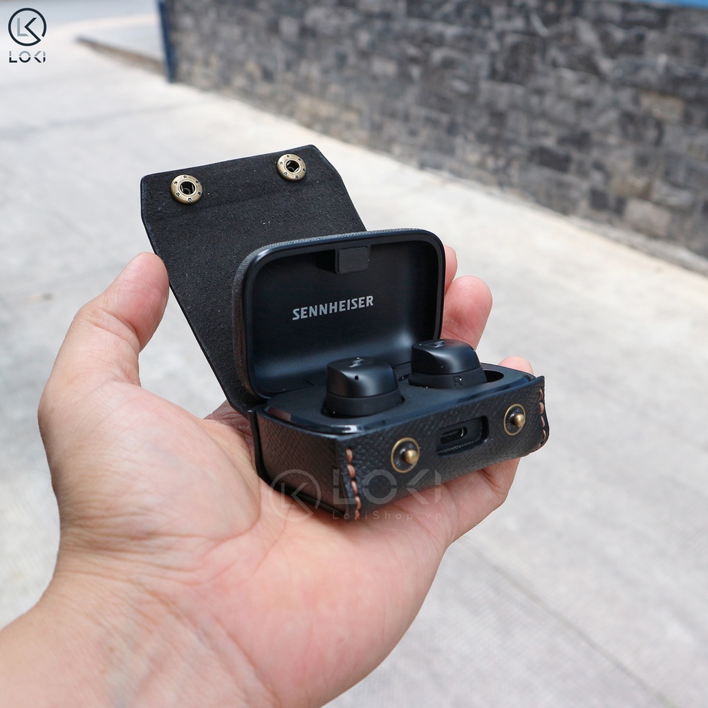 Bao da Sennheiser Momentum True Wireless 3 dạng ngang
