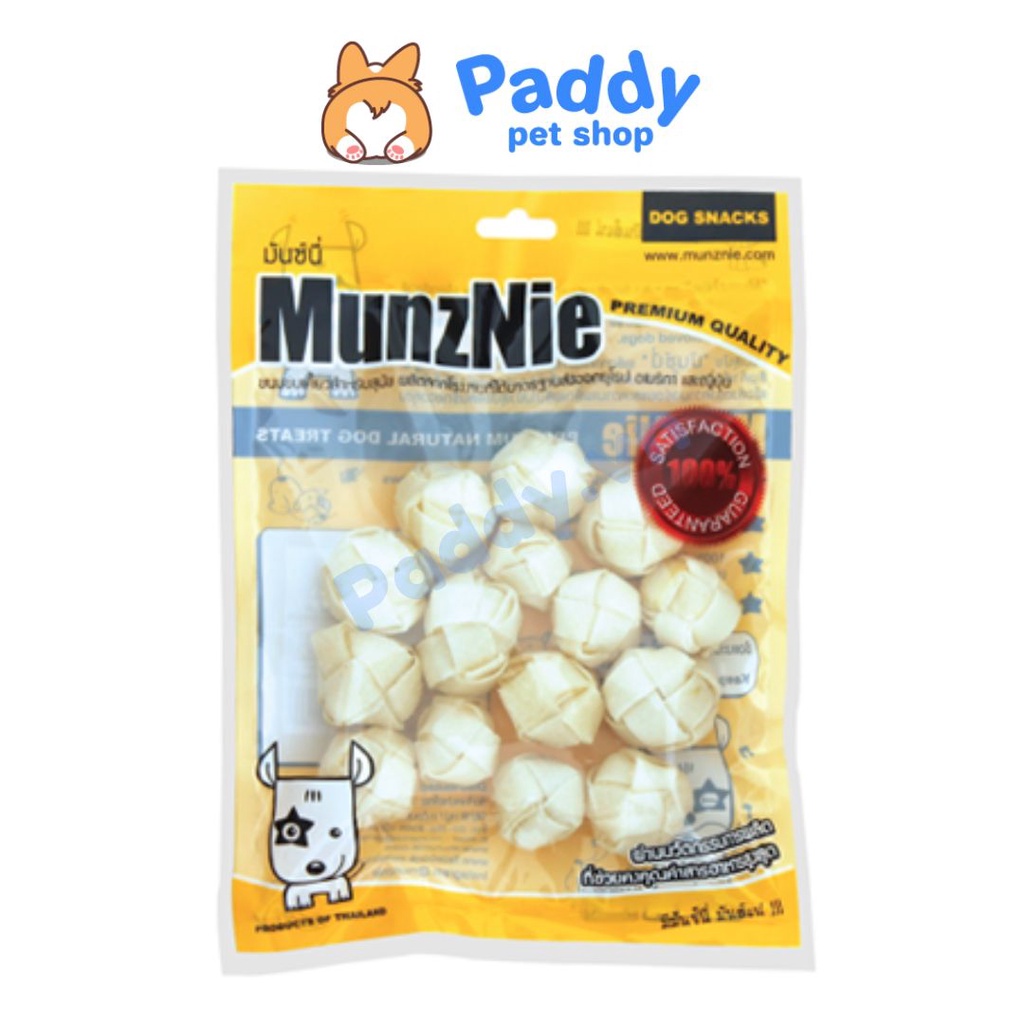 Xương Da Bò MunzNie Snack Cho Chó (Thái)