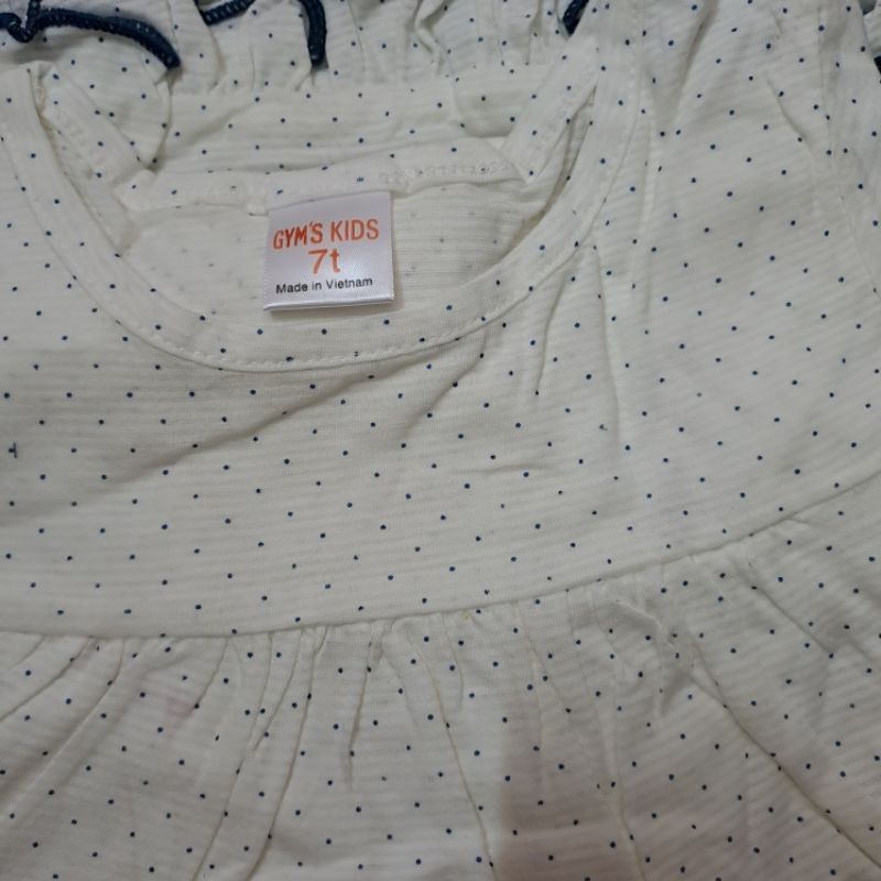 Bộ dài tay cotton giấy mỏng mát nằm điều hòa cho bé 1-6 tuổi