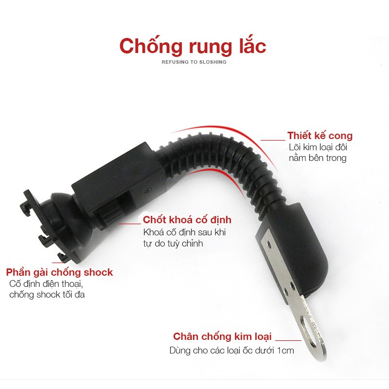 Giá đỡ điện thoại dành cho xe máy | BigBuy360 - bigbuy360.vn