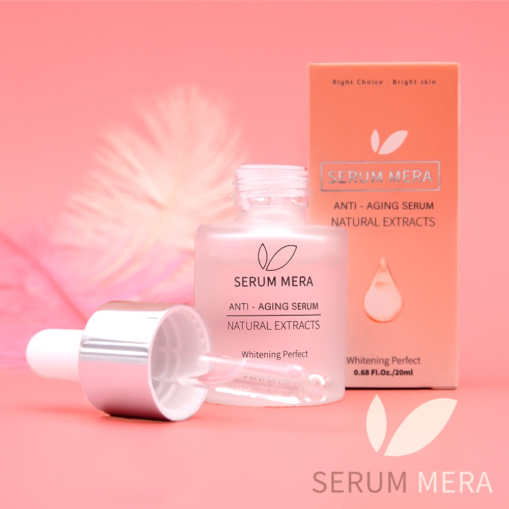 [TẶNG SERUM] Combo Kem dưỡng trắng da ban ngày và đem chống lão hóa mờ nám MeraWhite