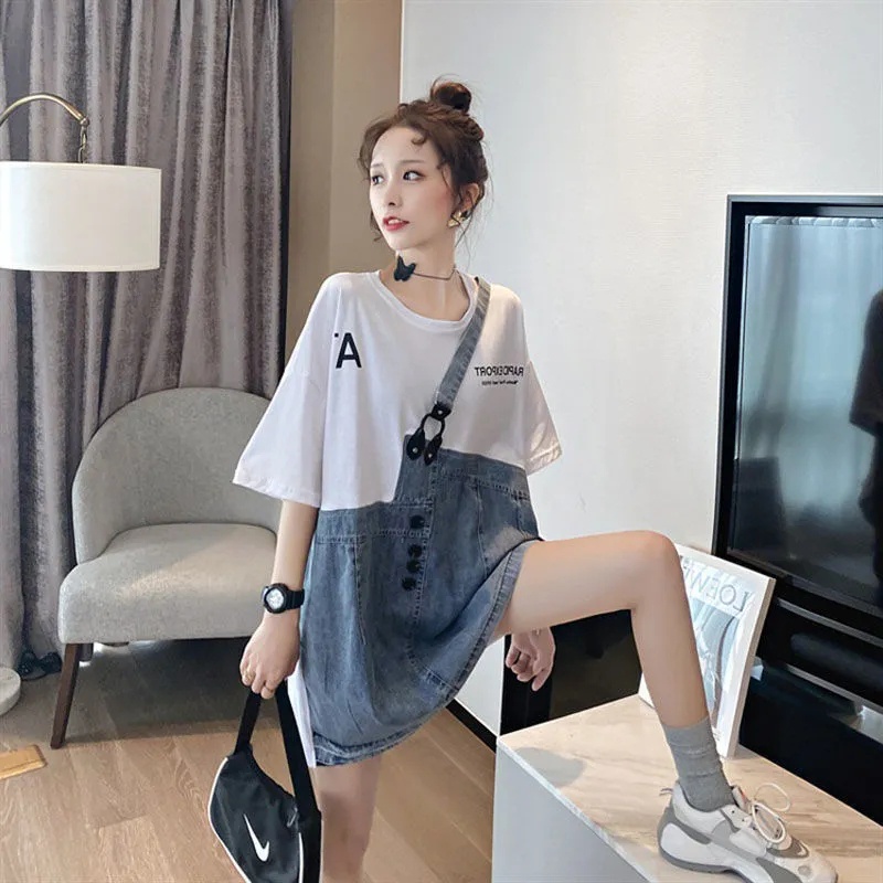Đầm Tay Ngắn Ghép Hình Cỡ Lớn 40-90KG C9338