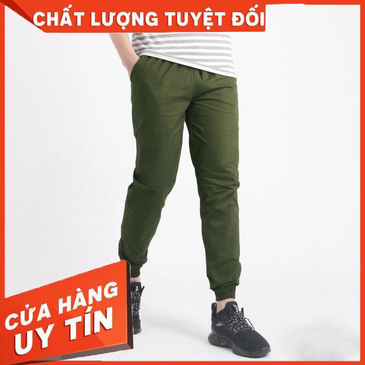 Quần Jogger nam KAKI Dáng Thể Thao Cao Cấp 4 MÀU - Hàng nhập khẩu