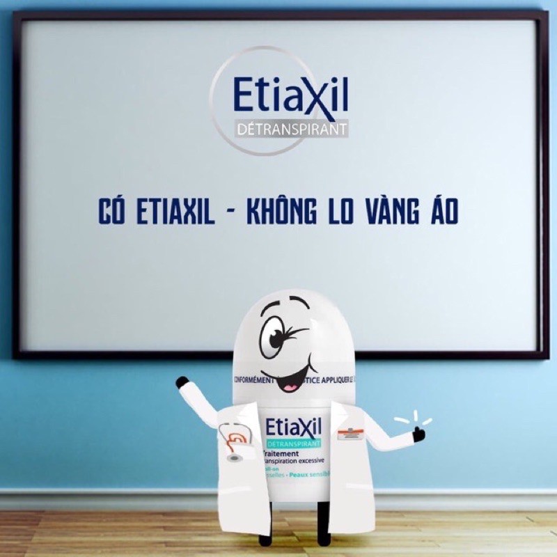 Lăn khử mùi ETIAXIL 15ml Ngăn Ngừa hôi nách giảm tiết mồ hôi