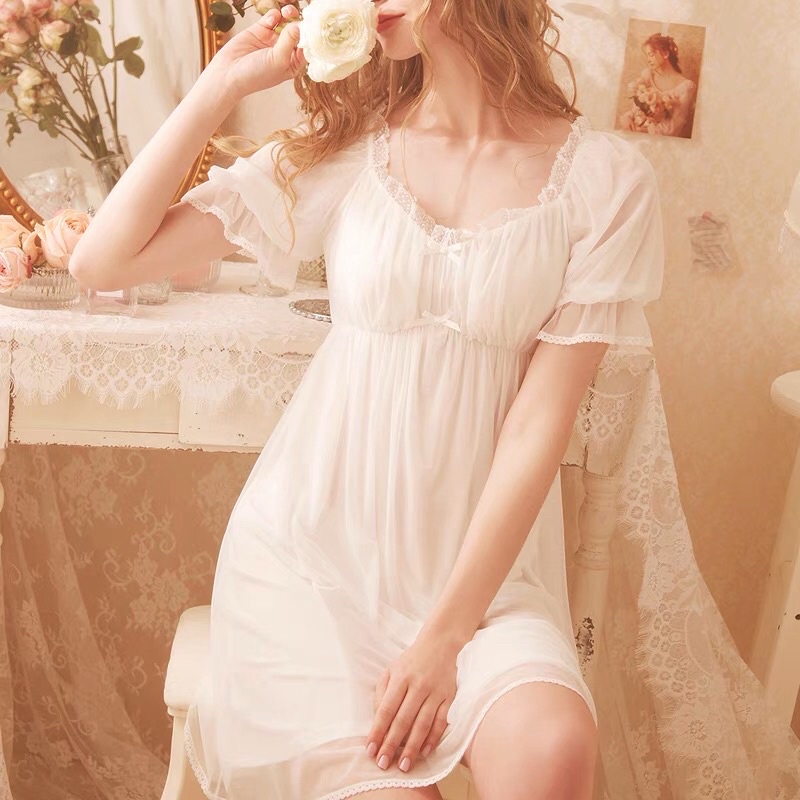 ĐẦM NGỦ CÔNG CHÚA SIÊU XINH ULZZANG