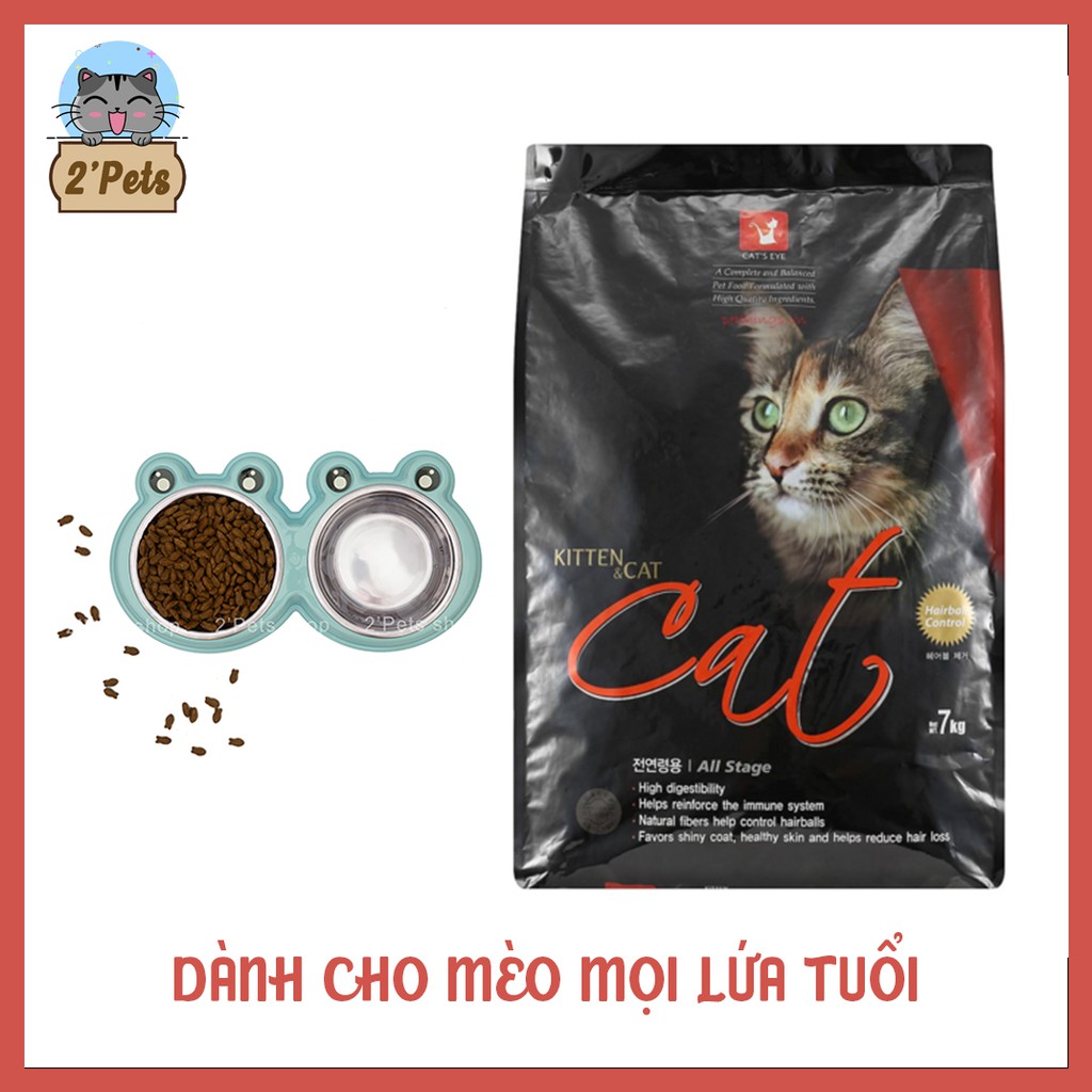 [FREESHIP XTRA] HẠT CAT'S EYE - Thức Ăn Khô Cho Mèo Mọi Lứa Tuổi Túi Chiết 1KG