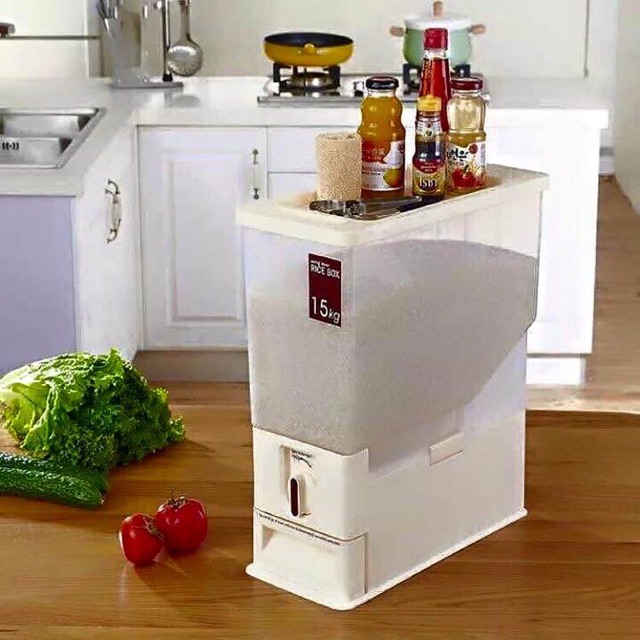 Thùng đựng gạo loại 15kg