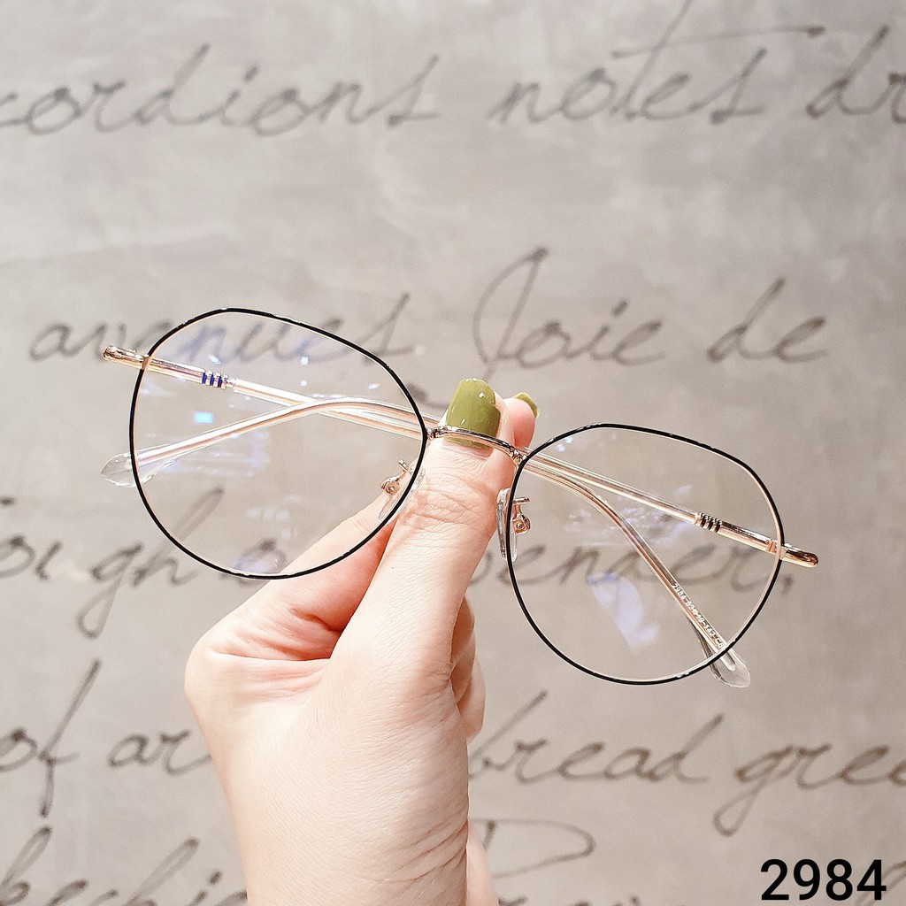 [Nhận Cắt Tròng Cận, Loạn, Viễn] Gọng Kính Cận Thời Trang Moss Store Dáng Tròn Sang Trọng 2984 | BigBuy360 - bigbuy360.vn