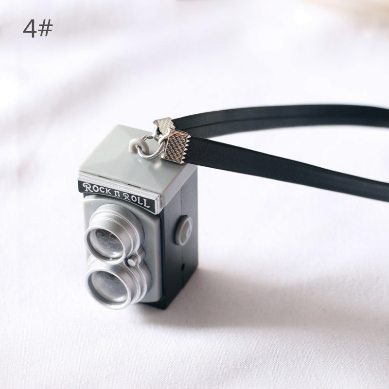 1 Đồ trang trí Máy Ảnh Mini 18cm Trang Trí Nhà Búp Bê