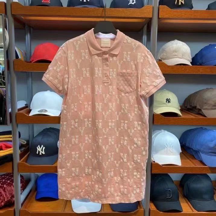 MLB Summer New Style Short Sleeve Lapel Cotton Dress | BigBuy360 - bigbuy360.vn