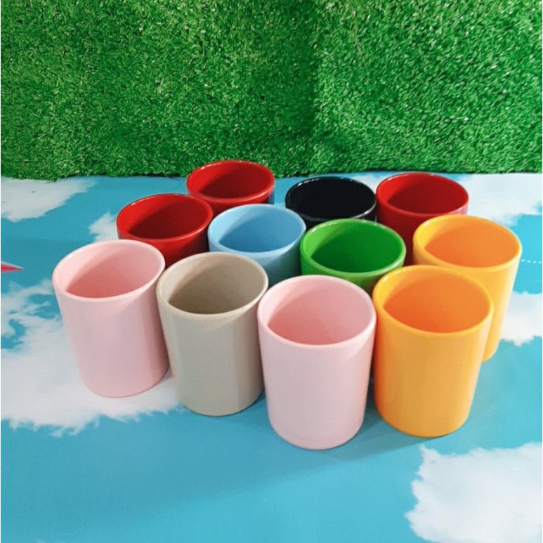 Ly Nhựa Cốc Nhựa uống trà đá, uống nước Melamine FATACO Nhiều Màu