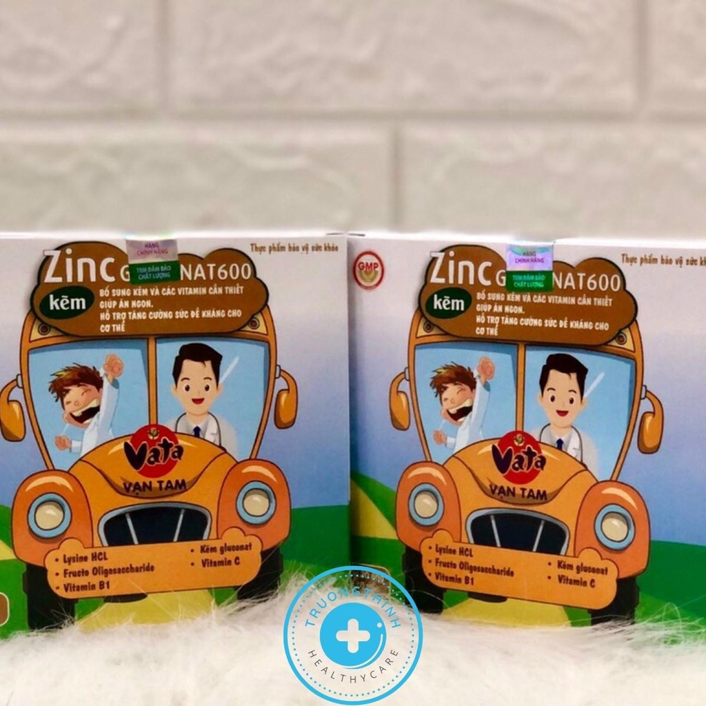 KẼM ZINC GLUCONAT600