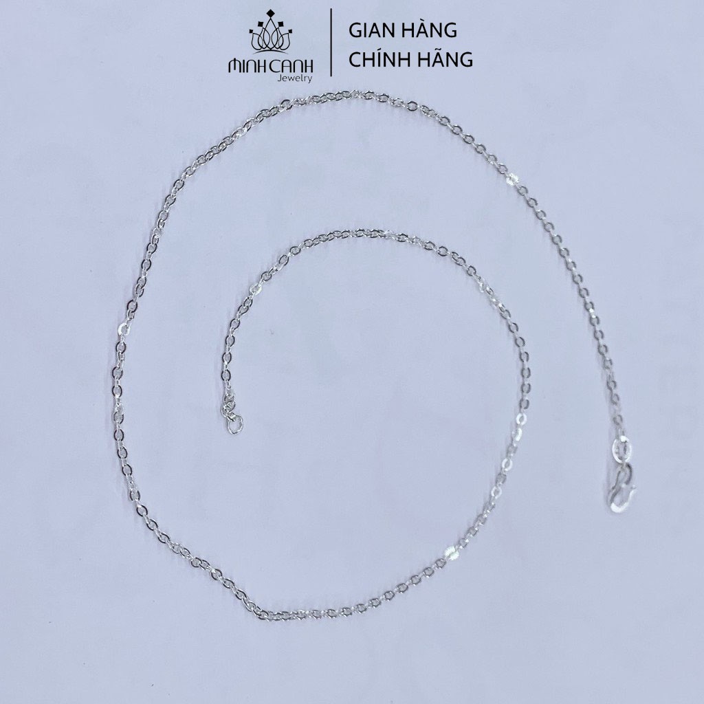 Dây Chuyền Bạc Ta Dạng Mắt Xích Không Kèm Mặt - Minh Canh Jewelry