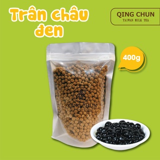 Trân châu đường đen nguyên liệu làm trà sữa 400g