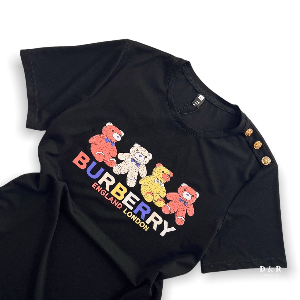 Đầm thun suông bigsize đuôi cá họa tiết BBR Quảng Châu cao cấp D&R Fashion D015