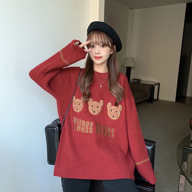 Áo len gân gấu hàng quảng châu loại 1 siêu dày xả kho | BigBuy360 - bigbuy360.vn