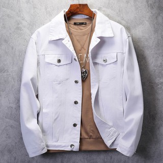 ⚡Giá Sốc⚡ Áo Khoác Kaki Màu Trắng Dành Cho Nam HOT TREND 2020 <=== Vivian2000