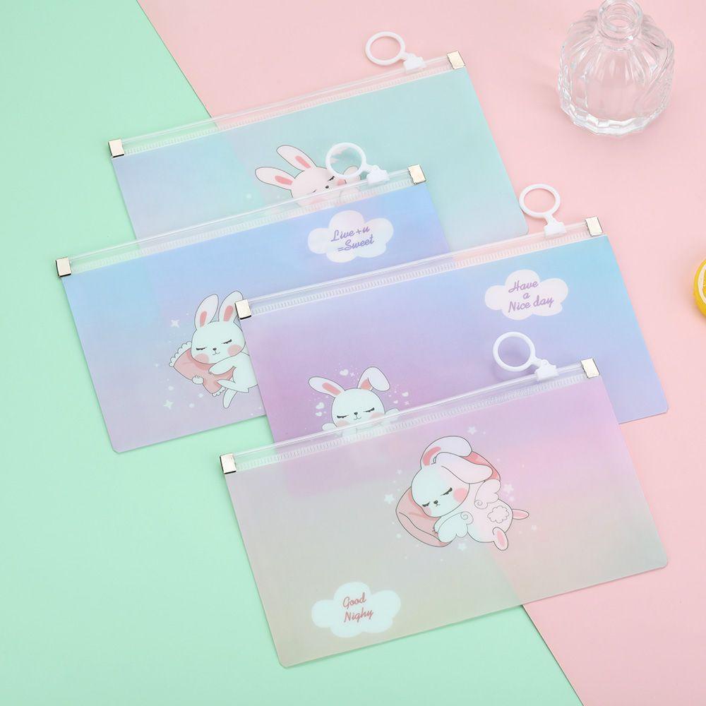 Hộp Đựng Bảo Quản Mặt Họa Tiết Hoạt Hình Dễ Thương Giá Đỡ