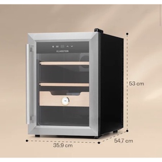 [MODEL 2022] TỦ CIGAR KLARSTEIN EL PRESIDENTE 37L (NHẬP ĐỨC)