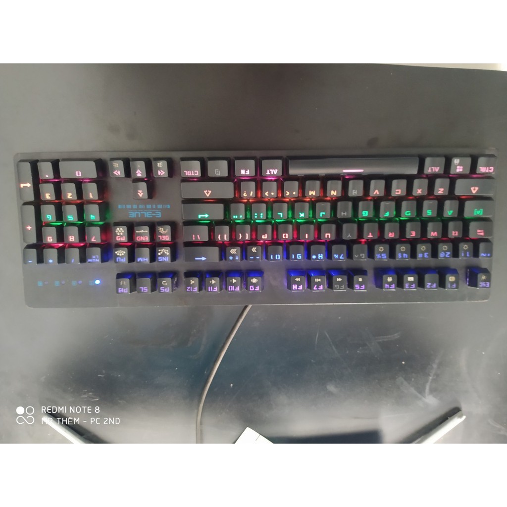 Bàn phím cơ Eblue EKM757 Blue switch / Chính hãng đã qua sử dụng