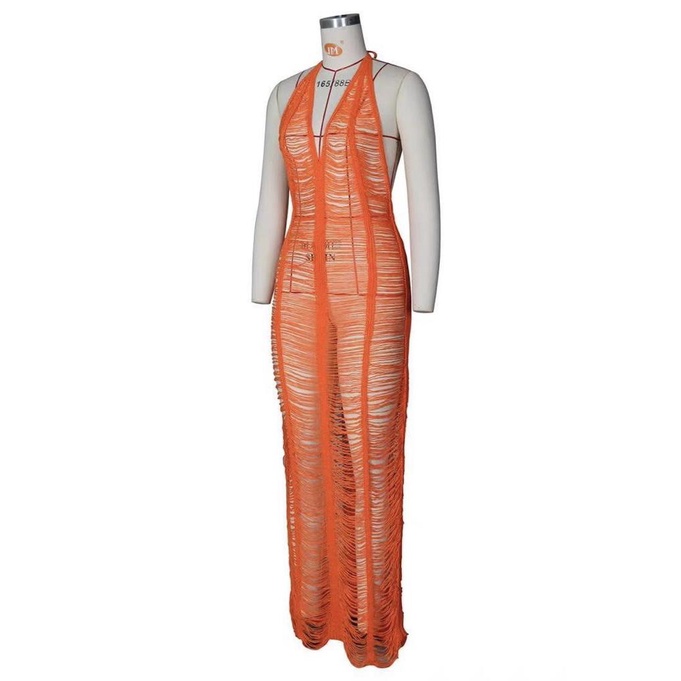 Váy Ren Lưới Đầm Mặc Ngoài Đồ Bơi Bikini Cover Up Hàn Quốc Xuyên Thấu