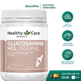Viên uống bổ xương khớp Glucosamine 1500mg Healthy Care 200/ 375/400 viên Beautimax