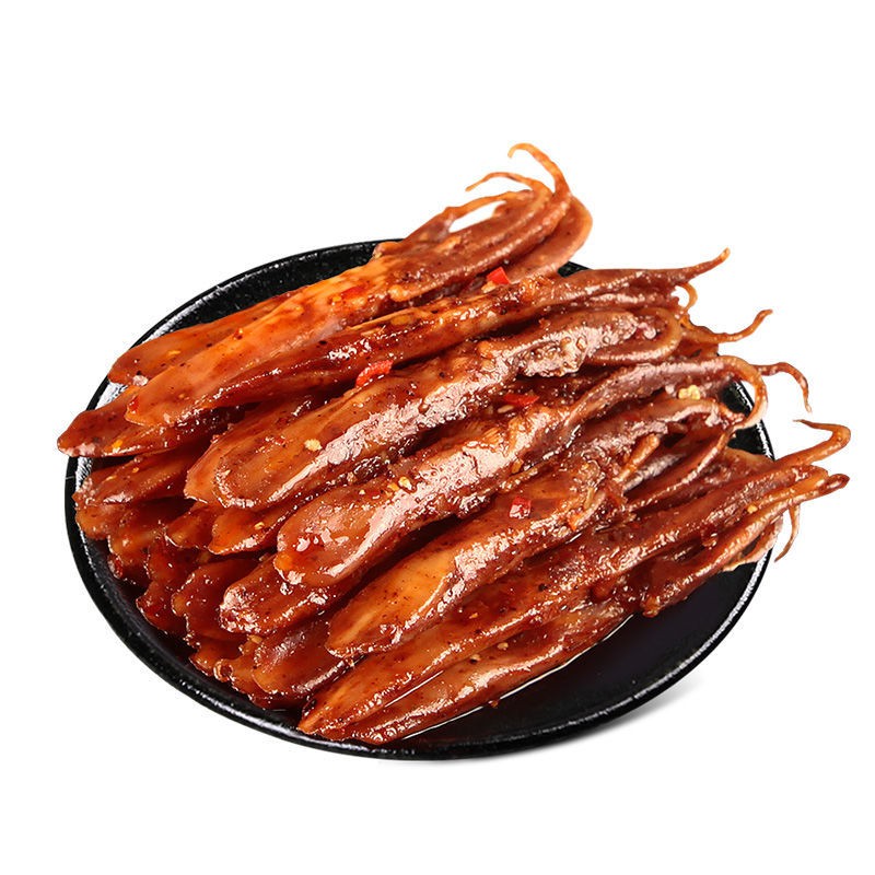 ┋✿♕Lưỡi vịt cay Shudao nhập khẩu Món ăn vặt hương vị Tứ Xuyên Món ăn vặt đặc sản Ôn Châu lưỡi vịt 10g / túi