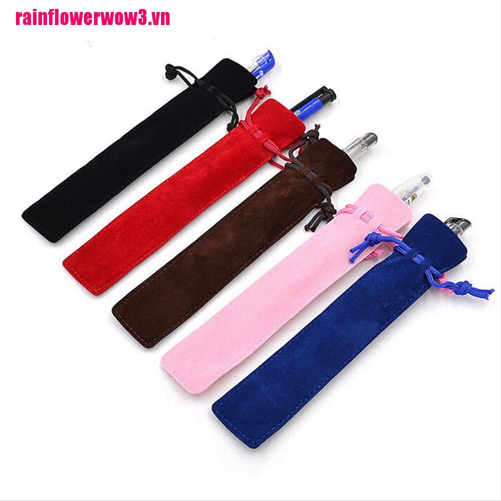 Bộ 5 Túi Đựng Bút Hình Vuông Chất Liệu Nhung