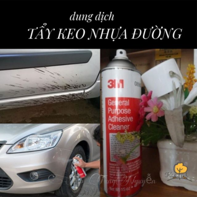 Tẩy keo ,nhựa đường