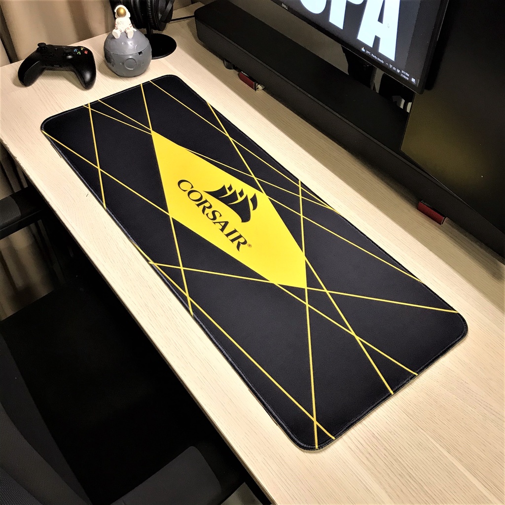 Lót Chuột - Pad Chuột - Mouse Pad - CORSAIR Gaming - Chống Nước - Size lớn (90x40 dày 4mm) (80x30 dày 3mm)