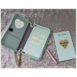 Tách set phấn mắt Too Faced Pretty Little Planner + mascara + túi
