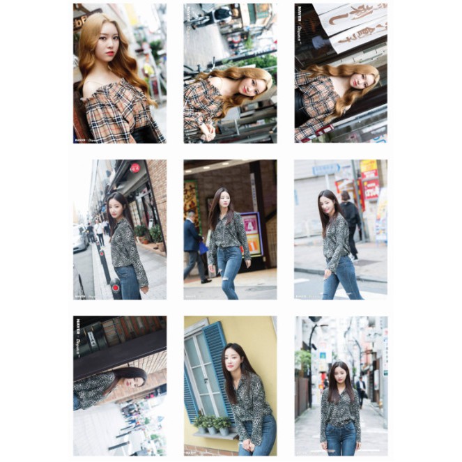 Lomo card 63 ảnh nhóm MOMOLAND in TOKYO naver x dispatch