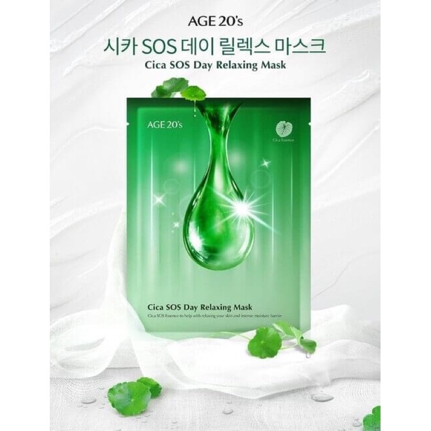 Mặt Nạ Dưỡng Thần Thánh Age 20’s SOS Day Mask Hàn Quốc | BigBuy360 - bigbuy360.vn