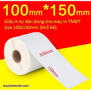 Giấy in bill dạng cuộn dùng cho máy DT108B, XP-470B, XP-420B