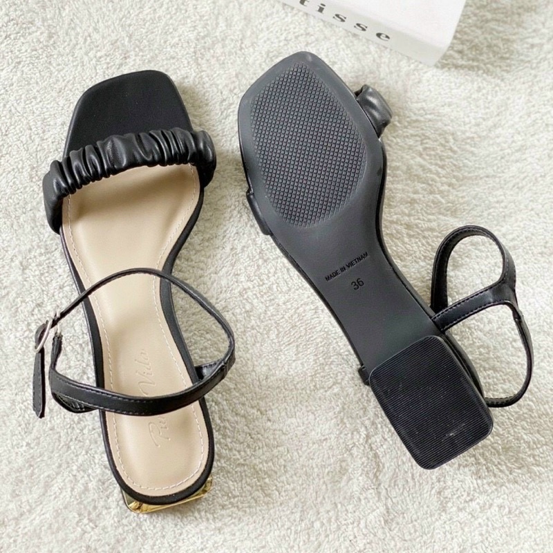 Dép sandal nữ quai dúm đế 2cm mẫu mới hottrend của năm mã G48