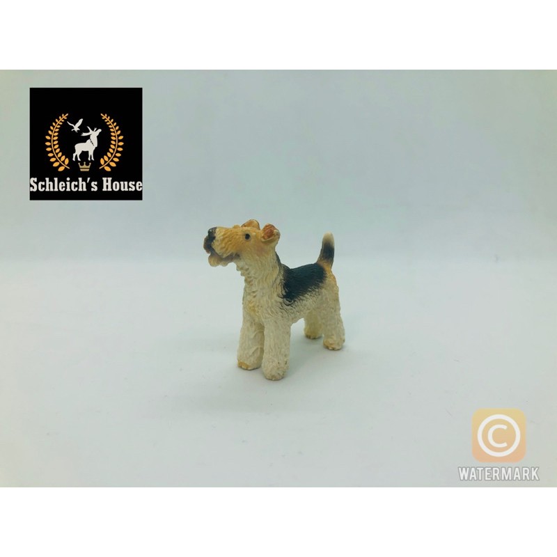 Mô hình động vật Schleich chính hãng Chó Fox terrier 16338 - Schleich House