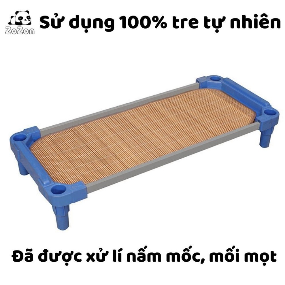 Chiếu trúc tre cao cấp Thái Lan cho bé, Chiếu mùa hè tăm tre trải nôi cũi cho bé nằm siêu mát, thấm thoát mồ hôi cực tốt